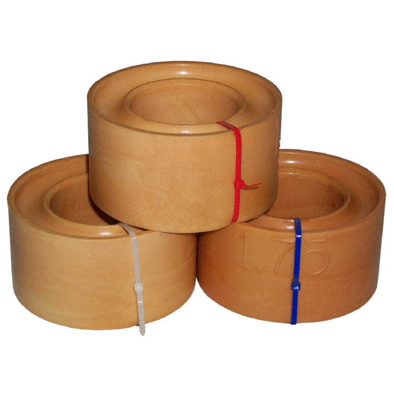 SPRING RUBBER, 5" & 5.5" COIL - HARD, BLUE - 1.75"