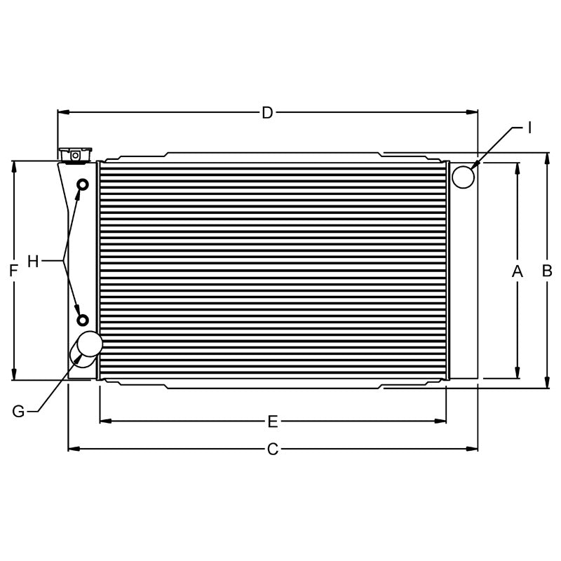 RAD, 19X29 FORD 2-#12IN #12OIL