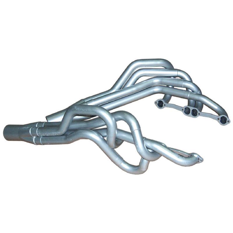 HEADER, X-OVER - CHEVY 23 DEGREE - 1-3/4", 1-7/8"