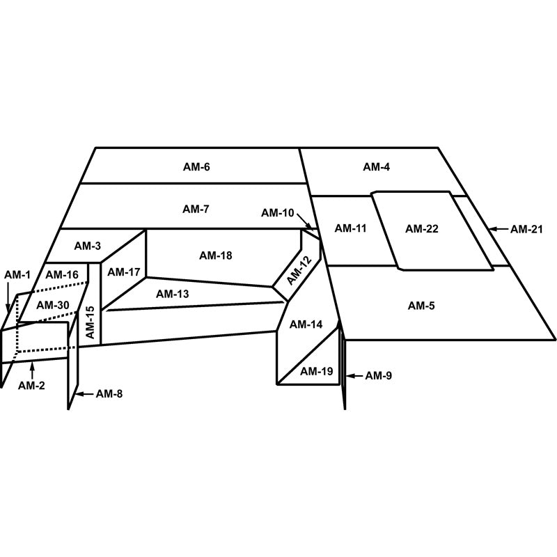 INTERIOR KIT-HOWE ASPHALT MOD