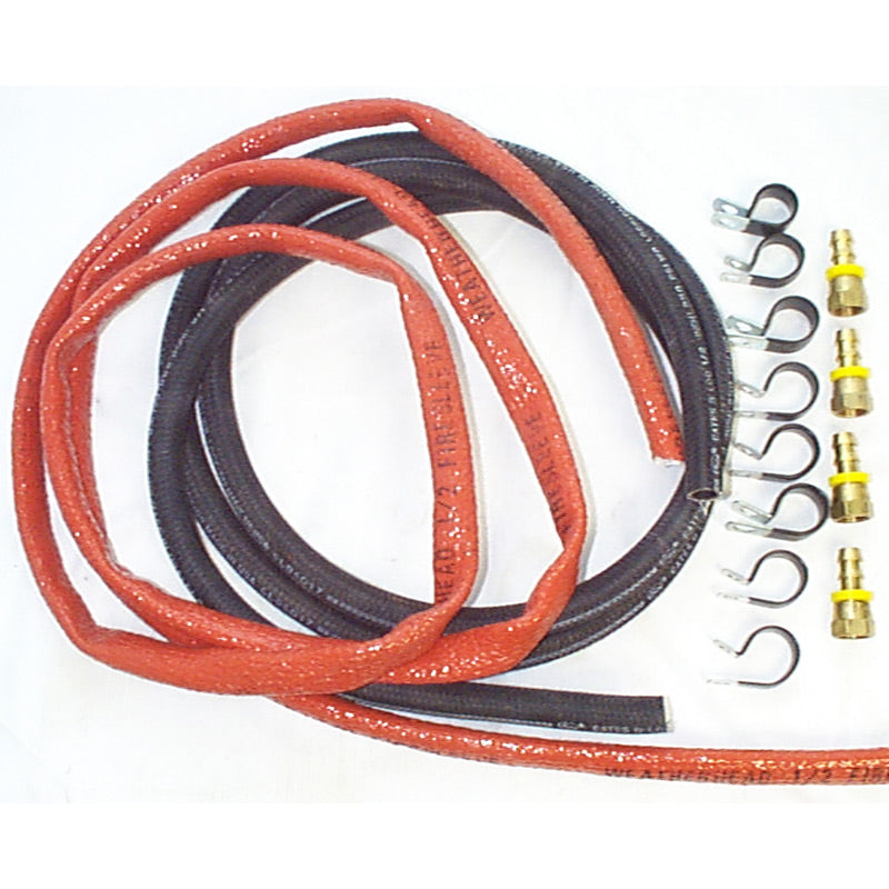 FUEL LINE KIT W/INSULATIONLESS FILTER AND BRKT