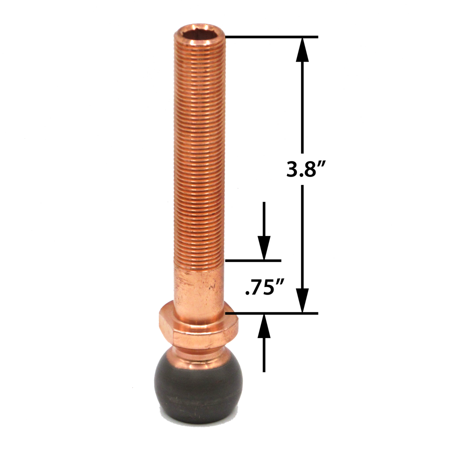 2329612 - STUD W/BOSS & SHOULDER, 1" LONGER THAN STD
