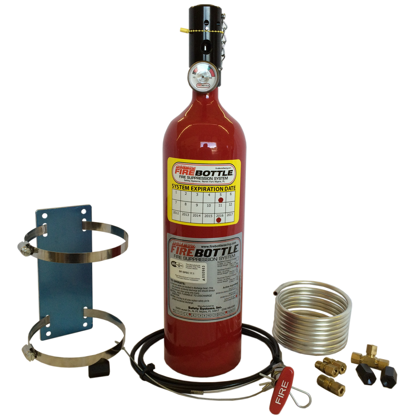 FIRE SYSTEM, 5# PULL - LONG BOTTLE