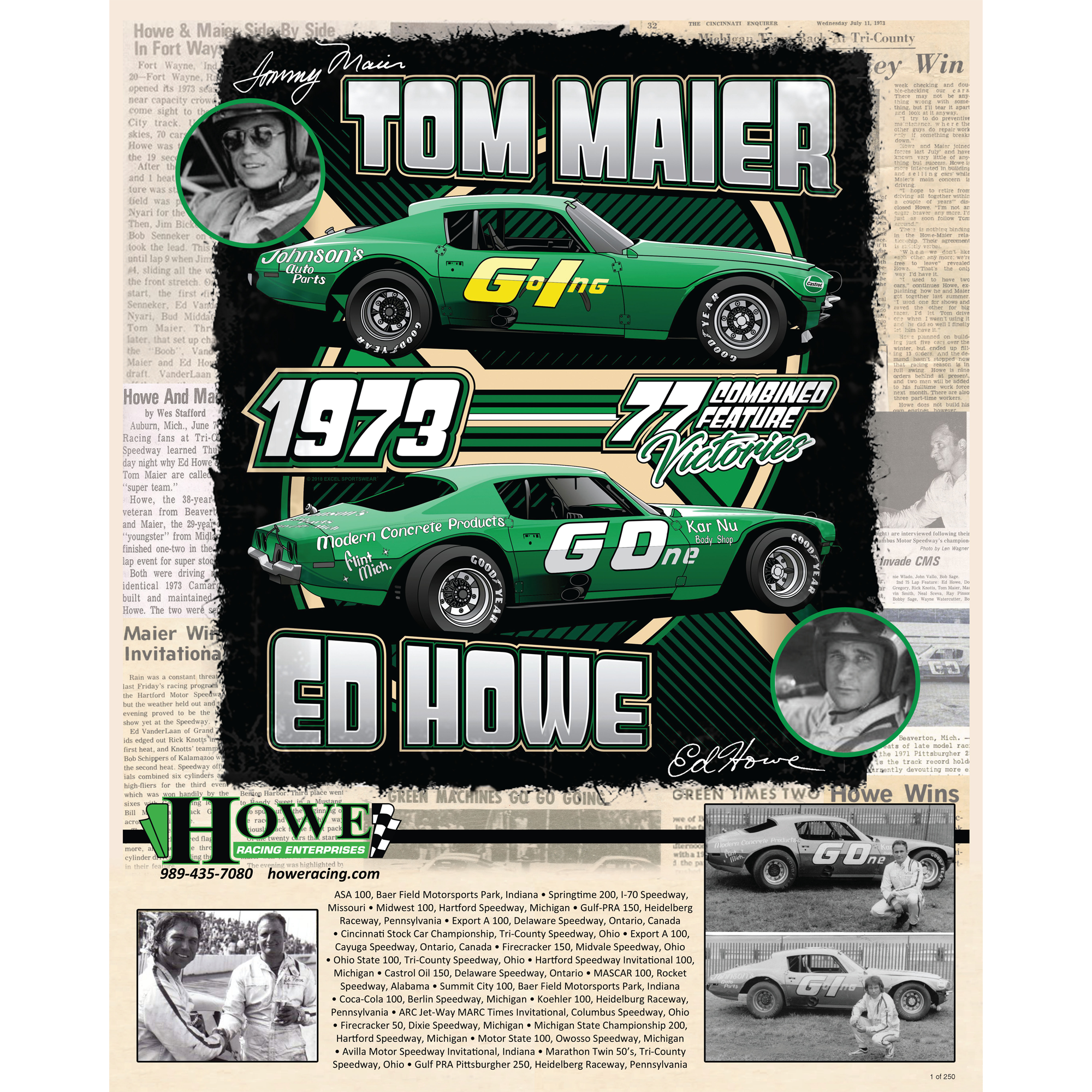 LIMITED EDITION 1973 GOING AND GONE POSTER